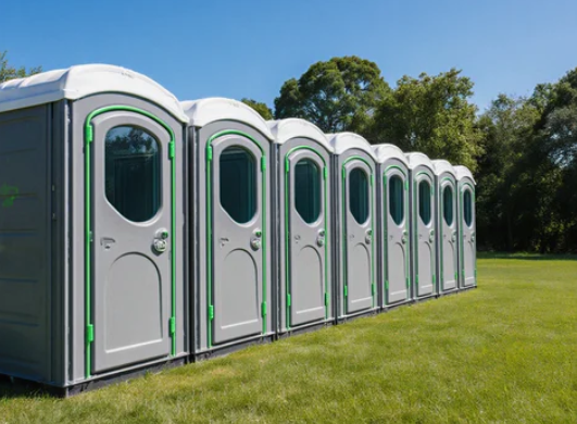 Portable toilet rental services for events